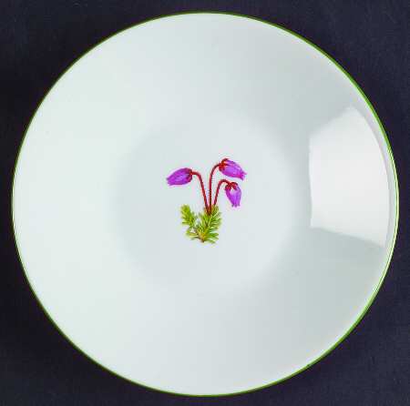Mountain Flower Series Saucer for Flat Demitasse Cup