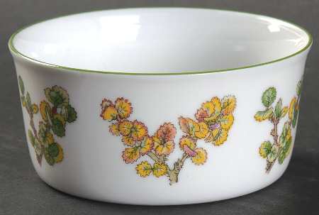 Mountain Flower Series Open Sugar Bowl
