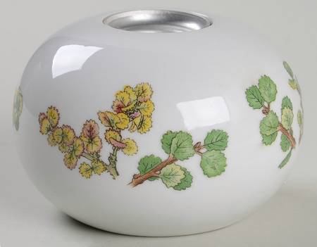 Mountain Flower Series Base for 1 Wick Candle Bowl