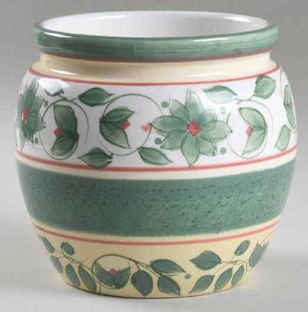 French Quarter (Stoneware) Small Canister No Lid