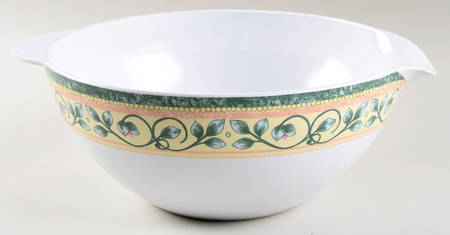 French Quarter (Stoneware) 10" Melamine Nesting Mixing Bowl