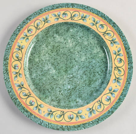 French Quarter (Stoneware) Melamine Dinner Plate