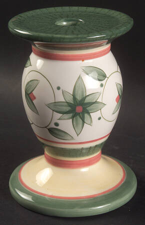 French Quarter (Stoneware) 6" Pillar Candleholder