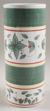 French Quarter (Stoneware) Large Cylinder Canister No Wood Lid
