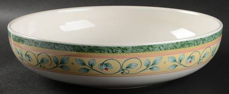 French Quarter (Stoneware) 10" Large Salad Serving Bowl