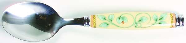 French Quarter (Stoneware) Place/Oval Soup Spoon by Pfaltzgraff