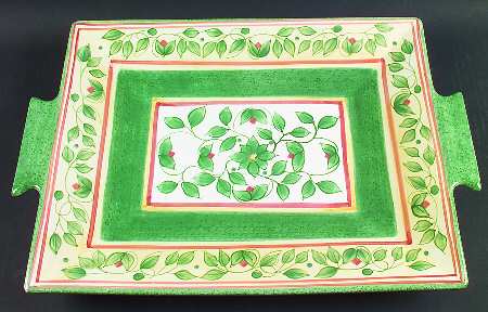 French Quarter (Stoneware) 19" Rectangular Serving Platter