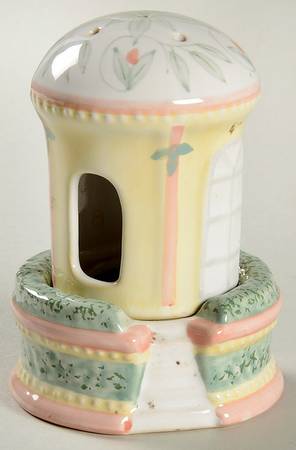 French Quarter (Stoneware) Incense Burner with Stand by Pfaltzgraff
