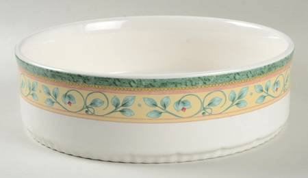 French Quarter (Stoneware) 1.5 Quart Round Covered Baker No Lid