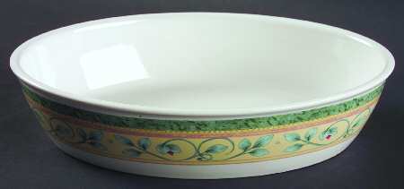 French Quarter (Stoneware) 10" Oval Baker