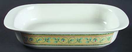 French Quarter (Stoneware) 11" Rectangular Baker