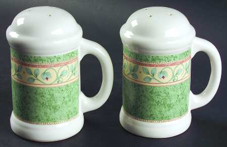 French Quarter (Stoneware) Stove Top Salt & Pepper Set by Pfaltzgraff