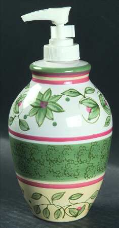 French Quarter (Stoneware) Lotion Dispenser by Pfaltzgraff