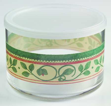 French Quarter (Stoneware) Small Glassware Storage Jar & Lid