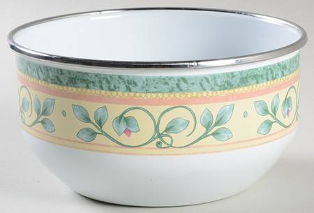 French Quarter (Stoneware) 5 3/4" Metal Bowl