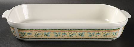 French Quarter (Stoneware) 13'' Rectangular Baker