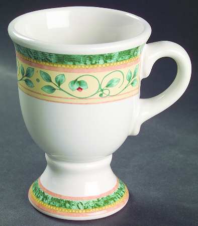 French Quarter (Stoneware) Pedestal Mug