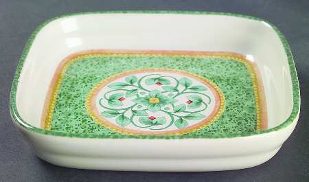 French Quarter (Stoneware) Individual Square Sandwich Server