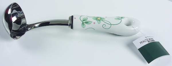 French Quarter (Stoneware) Gravy Ladle with Stainless Bowl by Pfaltzgraff