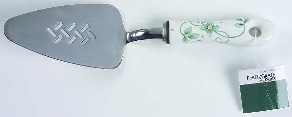 French Quarter (Stoneware) Pie & Cake Server with Stainless Blade