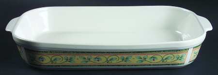 French Quarter (Stoneware) 13"  Rectangular Baker