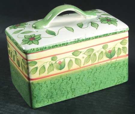French Quarter (Stoneware) Kitchen Keeper & Lid