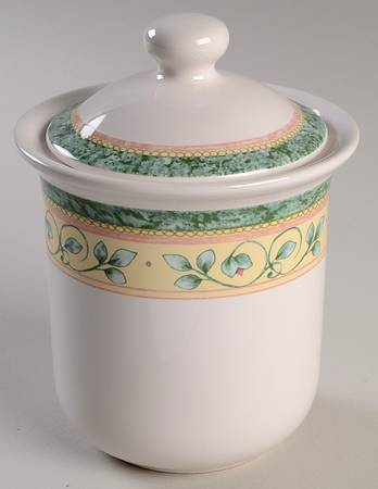 French Quarter (Stoneware) Medium Canister & Lid
