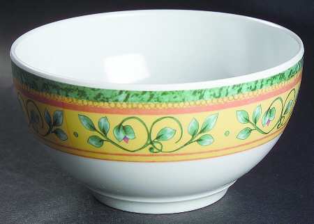French Quarter (Stoneware) Melamine Soup/Cereal Bowl