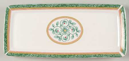 French Quarter (Stoneware) 11" Rectangular Tray