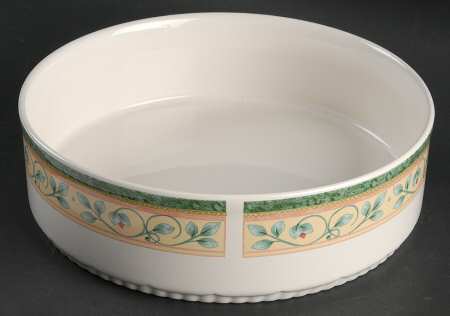 French Quarter (Stoneware) 1.5 Quart Round Covered Baker No Lid