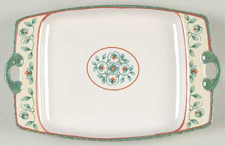 French Quarter (Stoneware) 10" Rectangular Serving Platter