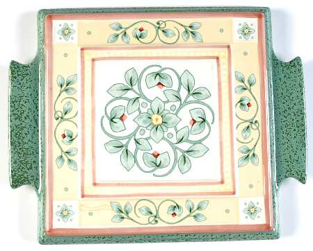 French Quarter (Stoneware) Cheese Tray