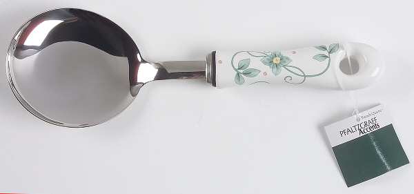 French Quarter (Stoneware) Casserole Spoon with Stainless Bowl