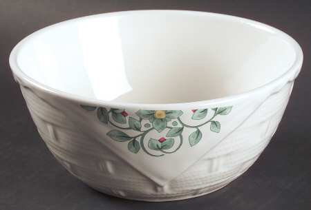 French Quarter (Stoneware) Basket Bowl