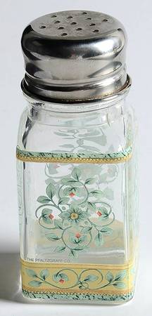French Quarter (Stoneware) Glassware Salt Shaker & Lid