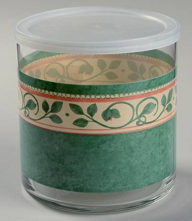 French Quarter (Stoneware) Medium Glassware Storage Jar & Lid by Pfaltzgraff
