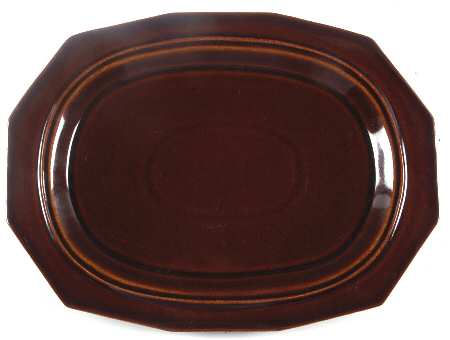 Heritage Brown 15" Oval Serving Platter