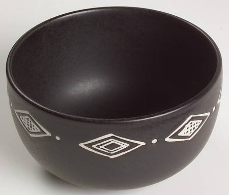 Bongo (Black) Coupe Cereal Bowl