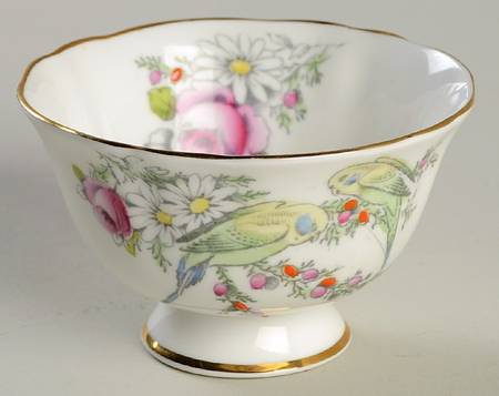 Princess Margaret Rose White Mini Open Sugar Bowl