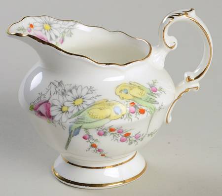 Princess Margaret Rose White Mini Creamer