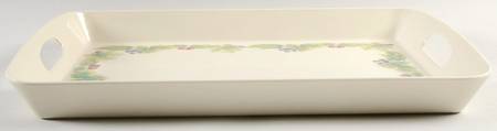 Jamberry 18" Rectangular Handled Serving Melamine Tray