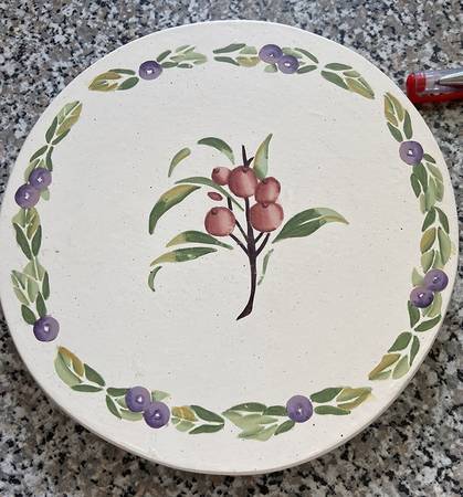 Jamberry Wood Lid for Wicker Basket