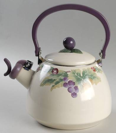 Jamberry Metal Whistler Kettle & Lid