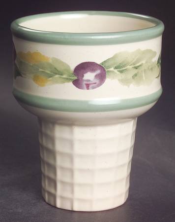 Jamberry Ice Cream Cone Shaped Dish