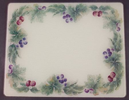 Jamberry Rectangular Glassware Cutting Board