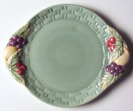 Jamberry Handled Cake Plate