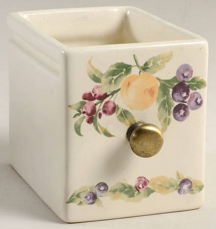 Jamberry Ceramic Drawer for Wood Paper Towel Holder