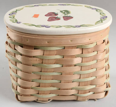 Jamberry Lattice Basket and Lid