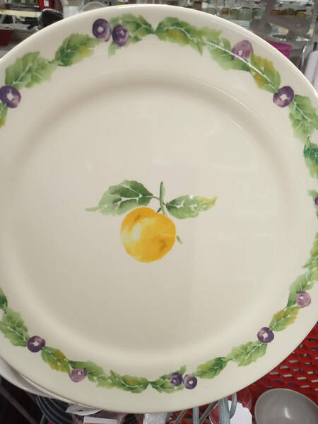 Jamberry Melamine Dinner Plate