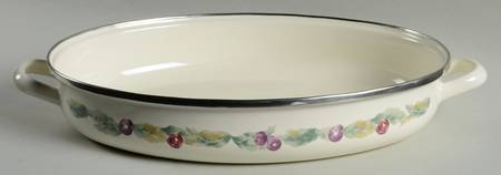 Jamberry 13" Metal Oval Roaster